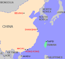 the Location of Chingtek - Taiwan